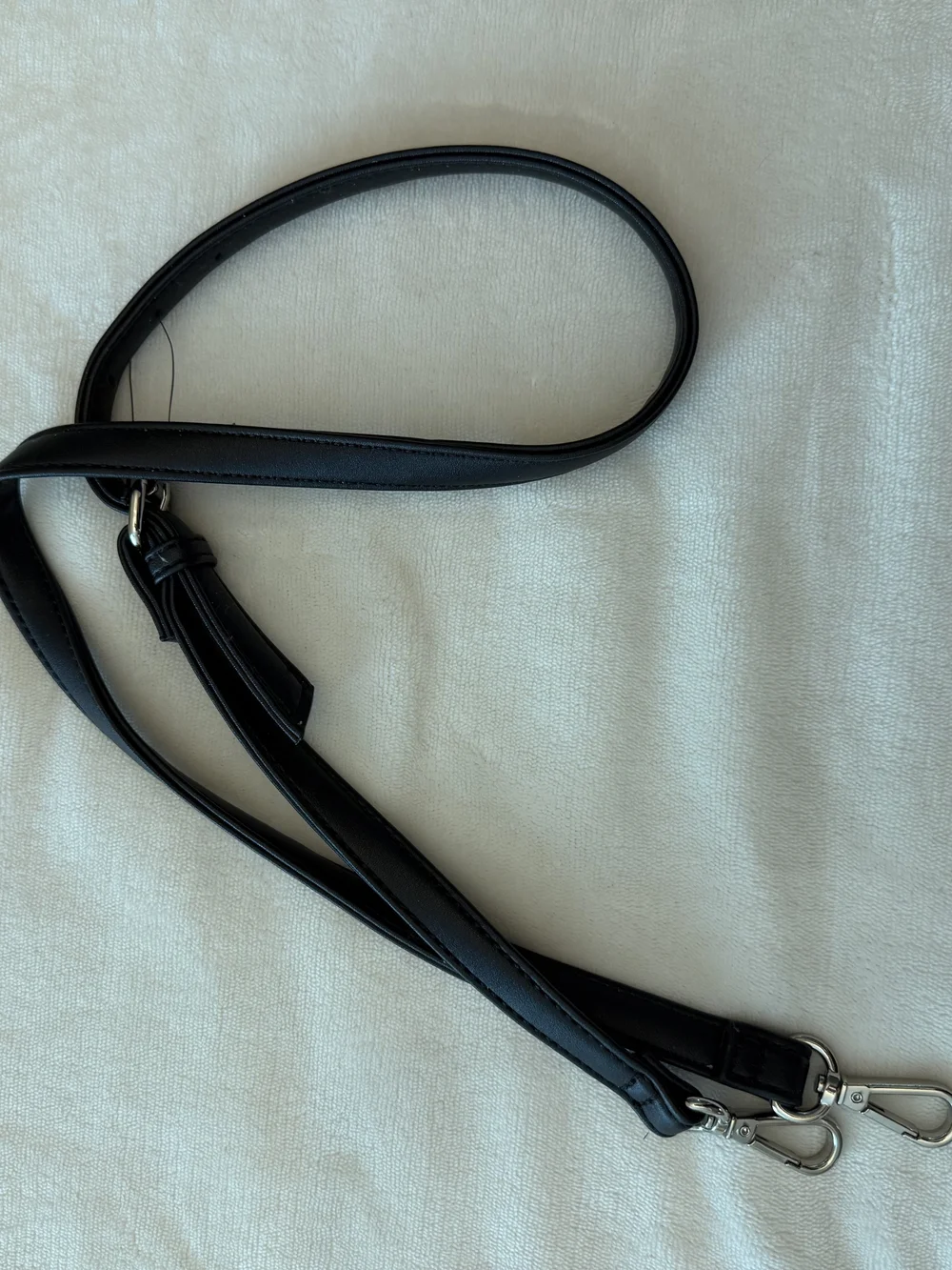 Nine West Black Satchel with Tassel Charm